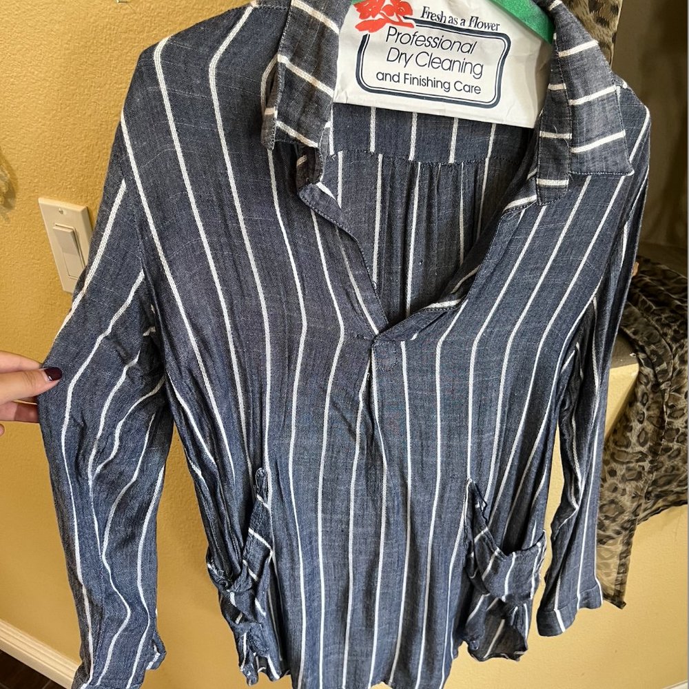 South of France Loose T-Shirt Long Sleeve